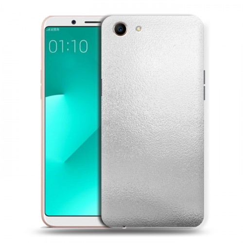 Дизайнерский пластиковый чехол для OPPO A83 Металл