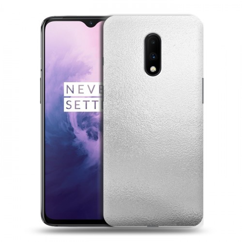 Дизайнерский пластиковый чехол для OnePlus 7 Металл