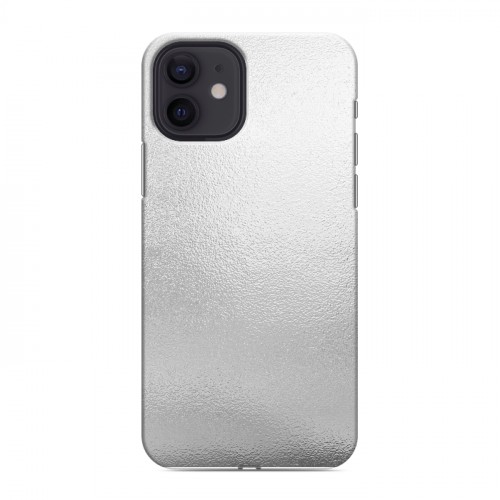 Дизайнерский силиконовый чехол для Iphone 12 Металл
