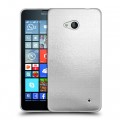 Дизайнерский пластиковый чехол для Microsoft Lumia 640 Металл