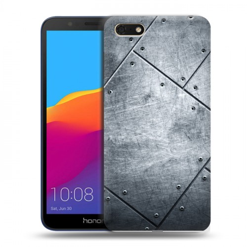 Дизайнерский пластиковый чехол для Huawei Honor 7A Металл