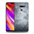 Дизайнерский пластиковый чехол для LG G8 ThinQ Металл