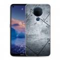 Дизайнерский силиконовый чехол для Nokia 5.4 Металл