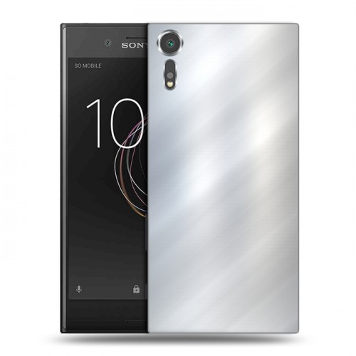 Дизайнерский пластиковый чехол для Sony Xperia XZs Металл