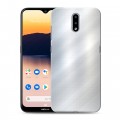 Дизайнерский пластиковый чехол для Nokia 2.3 Металл