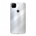 Дизайнерский пластиковый чехол для Google Pixel 4a Металл