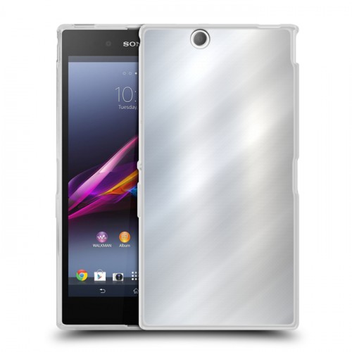 Дизайнерский пластиковый чехол для Sony Xperia Z Ultra  Металл