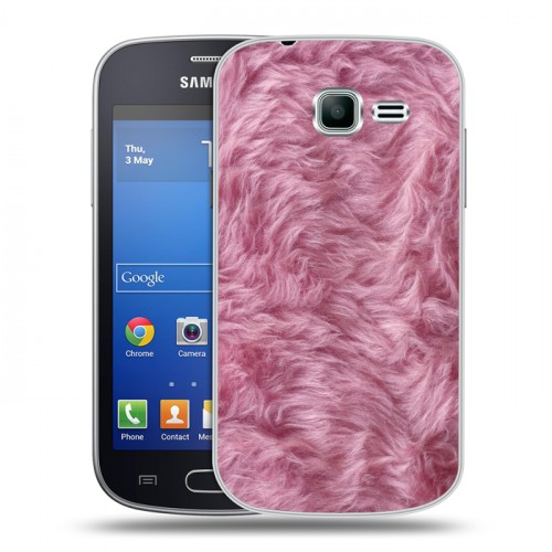 Дизайнерский пластиковый чехол для Samsung Galaxy Trend Lite Текстуры мехов