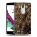 Дизайнерский пластиковый чехол для LG G4 S Текстуры мехов