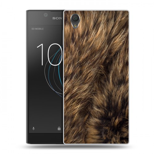 Дизайнерский пластиковый чехол для Sony Xperia L1 Текстуры мехов