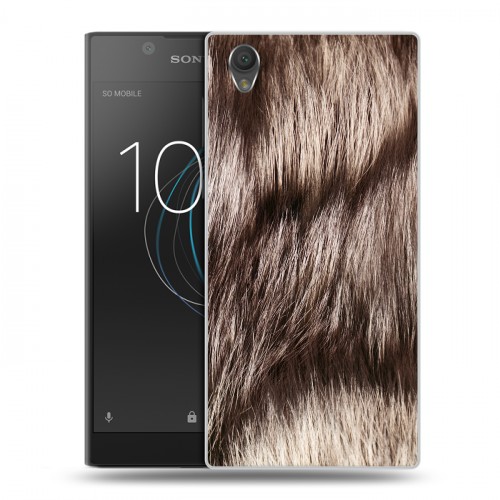 Дизайнерский пластиковый чехол для Sony Xperia L1 Текстуры мехов