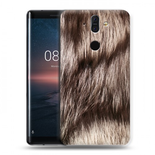 Дизайнерский пластиковый чехол для Nokia 8 Sirocco Текстуры мехов