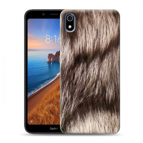 Дизайнерский силиконовый чехол для Xiaomi RedMi 7A Текстуры мехов