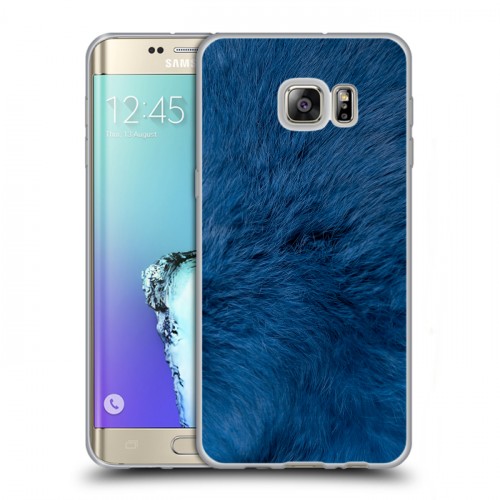 Дизайнерский пластиковый чехол для Samsung Galaxy S6 Edge Plus Текстуры мехов