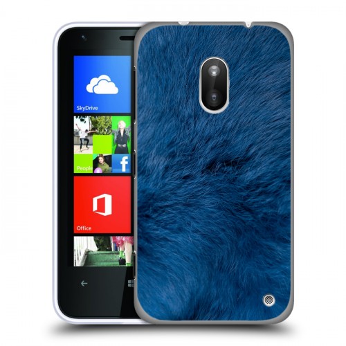 Дизайнерский пластиковый чехол для Nokia Lumia 620 Текстуры мехов