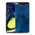 Дизайнерский пластиковый чехол для Samsung Galaxy A80 Текстуры мехов