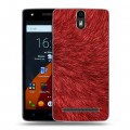 Дизайнерский силиконовый чехол для Wileyfox Storm Текстуры мехов