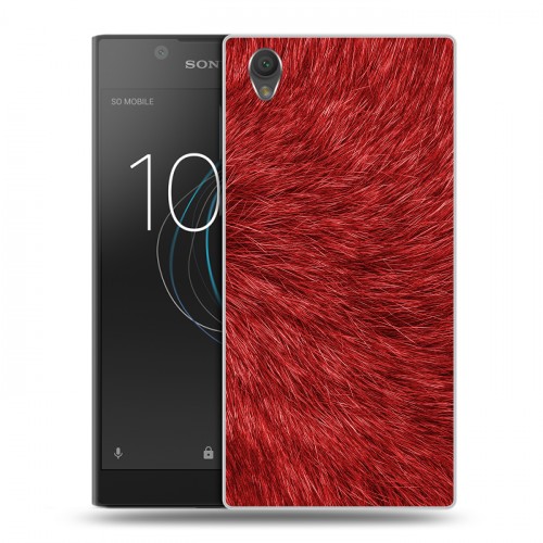 Дизайнерский пластиковый чехол для Sony Xperia L1 Текстуры мехов