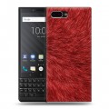 Дизайнерский пластиковый чехол для BlackBerry KEY2 Текстуры мехов