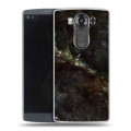 Дизайнерский пластиковый чехол для LG V10 Мрамор текстура