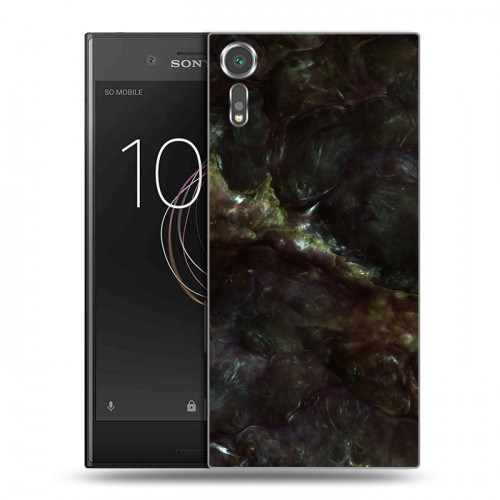 Дизайнерский пластиковый чехол для Sony Xperia XZs Мрамор текстура