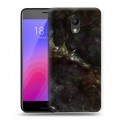 Дизайнерский пластиковый чехол для Meizu M6 Мрамор текстура