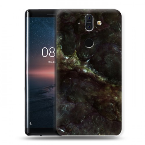 Дизайнерский пластиковый чехол для Nokia 8 Sirocco Мрамор текстура