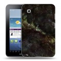Дизайнерский силиконовый чехол для Samsung Galaxy Tab 2 7.0 Мрамор текстура