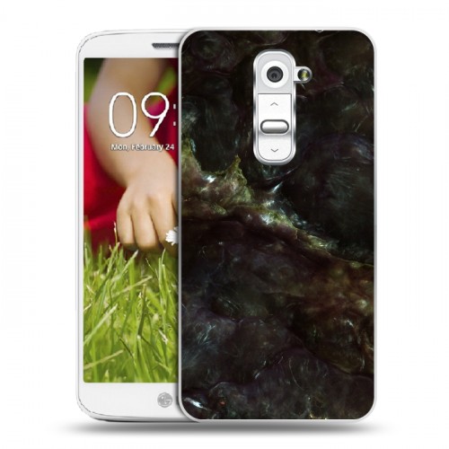 Дизайнерский пластиковый чехол для LG Optimus G2 mini Мрамор текстура