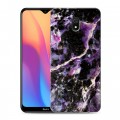 Дизайнерский силиконовый с усиленными углами чехол для Xiaomi RedMi 8A Мрамор текстура