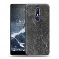 Дизайнерский пластиковый чехол для Nokia 5.1 Мрамор текстура