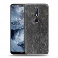 Дизайнерский силиконовый чехол для Nokia 6.1 Plus Мрамор текстура