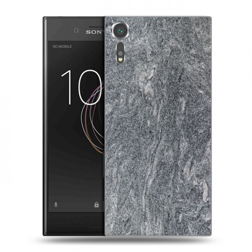 Дизайнерский пластиковый чехол для Sony Xperia XZs Мрамор текстура