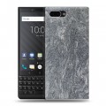 Дизайнерский пластиковый чехол для BlackBerry KEY2 Мрамор текстура