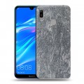 Дизайнерский пластиковый чехол для Huawei Y6 (2019) Мрамор текстура