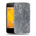 Дизайнерский пластиковый чехол для LG Google Nexus 4 Мрамор текстура