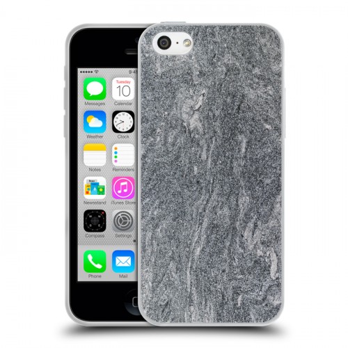 Дизайнерский пластиковый чехол для Iphone 5c Мрамор текстура
