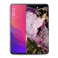 Дизайнерский силиконовый чехол для OPPO Find X Мрамор текстура