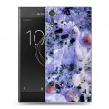 Дизайнерский пластиковый чехол для Sony Xperia XZs Мрамор текстура