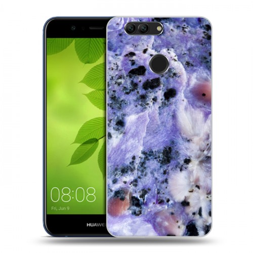 Дизайнерский пластиковый чехол для Huawei Nova 2 Plus Мрамор текстура