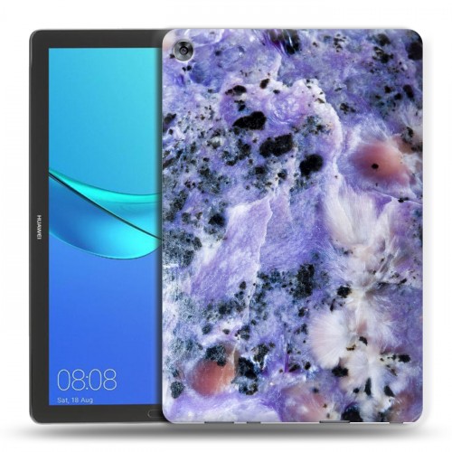 Дизайнерский силиконовый чехол для Huawei MediaPad M5 10.8 Мрамор текстура