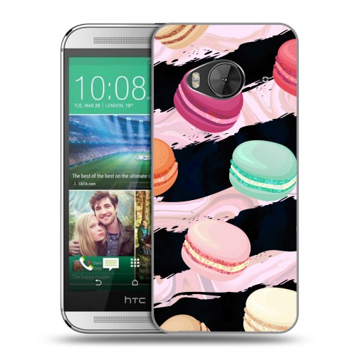 Дизайнерский силиконовый чехол для HTC One ME Сладости