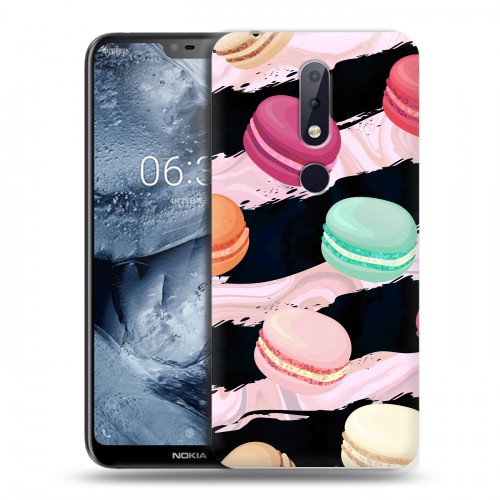 Дизайнерский пластиковый чехол для Nokia 6.1 Plus Сладости