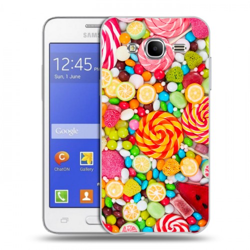 Дизайнерский пластиковый чехол для Samsung Galaxy J7 Сладости