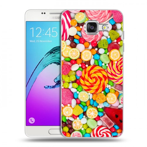 Дизайнерский силиконовый чехол для Samsung Galaxy A5 (2016) Сладости