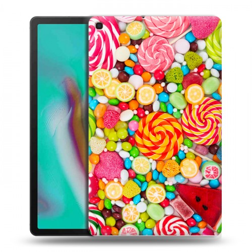 Дизайнерский силиконовый чехол для Samsung Galaxy Tab A 10.1 (2019) Сладости