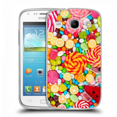 Дизайнерский силиконовый чехол для Samsung Galaxy Core Сладости