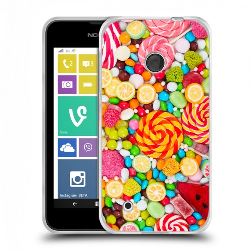 Дизайнерский пластиковый чехол для Nokia Lumia 530 Сладости