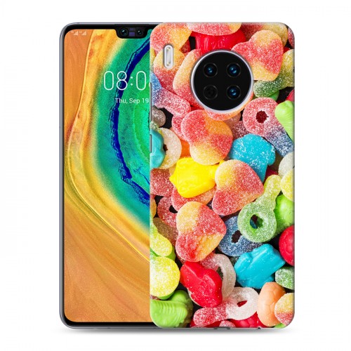 Дизайнерский пластиковый чехол для Huawei Mate 30 Сладости