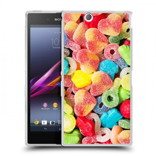 Дизайнерский пластиковый чехол для Sony Xperia Z Ultra  Сладости